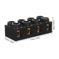 thumbnail image 2 of BESTYASH Terminal Eléctrico De 4 Posiciones Negro Con Aislamiento Confiable Y En Tornillo, 2 of 6