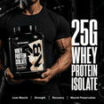 thumbnail image 2 of NutraBio Whey Protein Powder Isolate Supplement – 25g of Protein Per Scoop with Complete Amino Acid Profile - Soy and Gluten Free Protein Powder - Creamy Vanilla - 50 Servings, 2 of 7