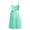 Mint Green, variant on inhzoy Girls Sequins Camisole Ballet Leotard Dress Chiffon Dress