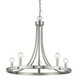 thumbnail image 5 of Sawyer 5-Light Satin Nickel Chandelier, 5 of 6