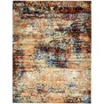 thumbnail image 1 of Unique Loom Tapis d'Espace Moderne Mystique 9' x 12' Rectangle Pêche/beige, 1 of 2