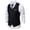 Black, variant on Letdown Men's Casual Business Vests Lightweight Waistcoat Slim Fit Suit V-Neck Business Vests for Wedding Party