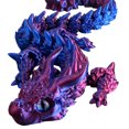thumbnail image 2 of Simulación Articulada Impresa en 3D Dragón Adorno () Rojo, 2 of 4