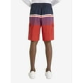 thumbnail image 4 of U.S. Polo Assn. Men's & Big Men's Stripe Cargo Swim Trunks with UPF50+, 10" Inseam, Sizes S-3XL, 4 of 5