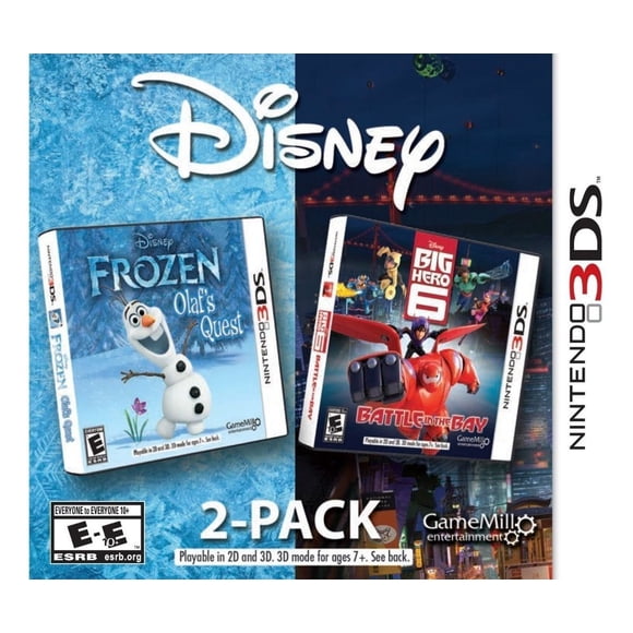 Disney Frozen & Big Hero 6 2 Pack 3DS U&I Entertainment 3DS