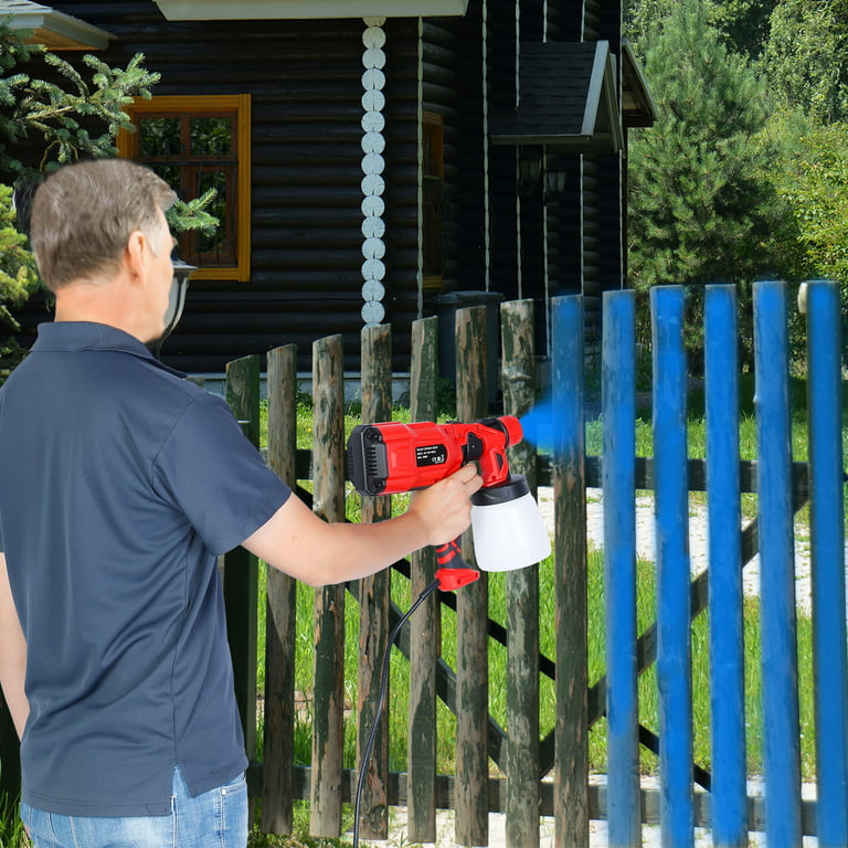 ELCKNER Electric Paint Sprayer / Spray Gun For Painting Fences, Decking,  Walls