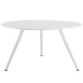 thumbnail image 2 of Modway Lippa 54" Wood Top Dining Table with Tripod Base in White, 2 of 4