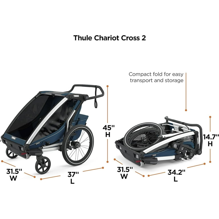 Thule chariot cross funcionaban double