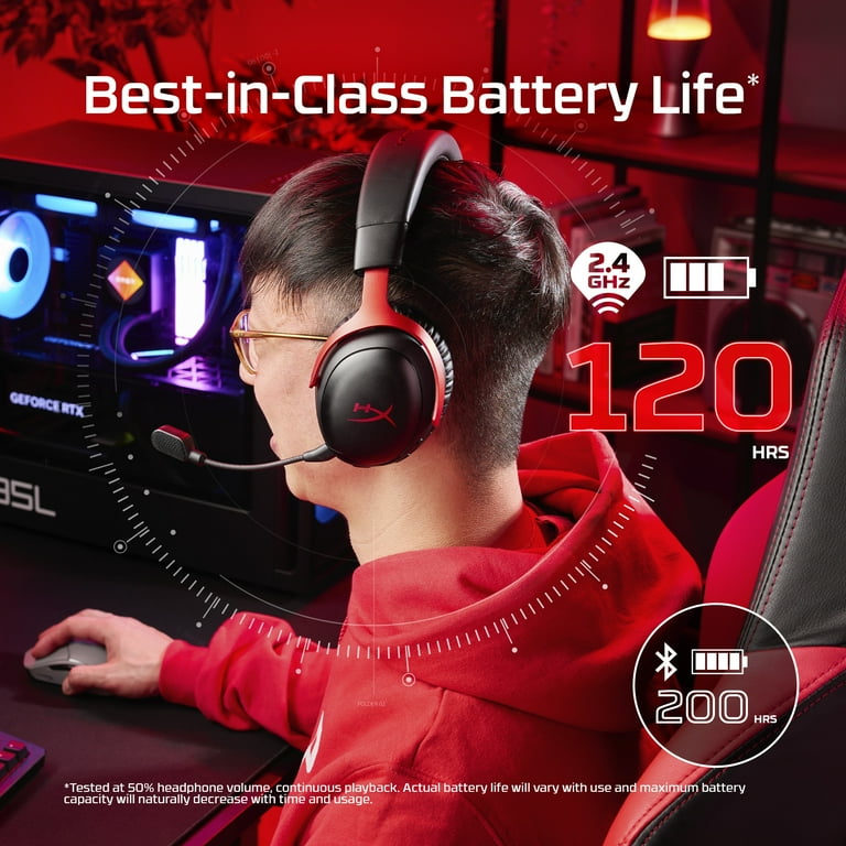 HyperX Cloud III S – Wireless Gaming Headset, 2.4GHz, Bluetooth