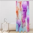 thumbnail image 2 of Jellyfish Waterproof Shower Curtain Set with Hooks, Printed Bathroom Decoration - Shower Curtain Sets, 2 of 5