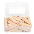 thumbnail image 3 of Tapón de orificio de bolsillo de madera, 50 piezas Kit de tapones de tornillos de orificio inclinado para orificio de bolsillo de madera Máxima confiabilidad, 3 of 9