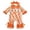 86Orange191, variant on MEZZALL Child Baby Girl Romper With Orange Plaid Pumpkin Embroidery Long Sleeve Bodysuit And Hair Bowknot Fashionable Onesies