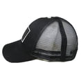 thumbnail image 6 of Dark Grey USA American Flag Patch Black Embroidered Baseball Cap Hat 610C, 6 of 6