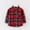 Red, variant on ATOGUTA Boys Winter Coat Flannel Plaid Shirts Kids Cotton Long Sleeve Button Down Shirt Blue, Size 1T-10