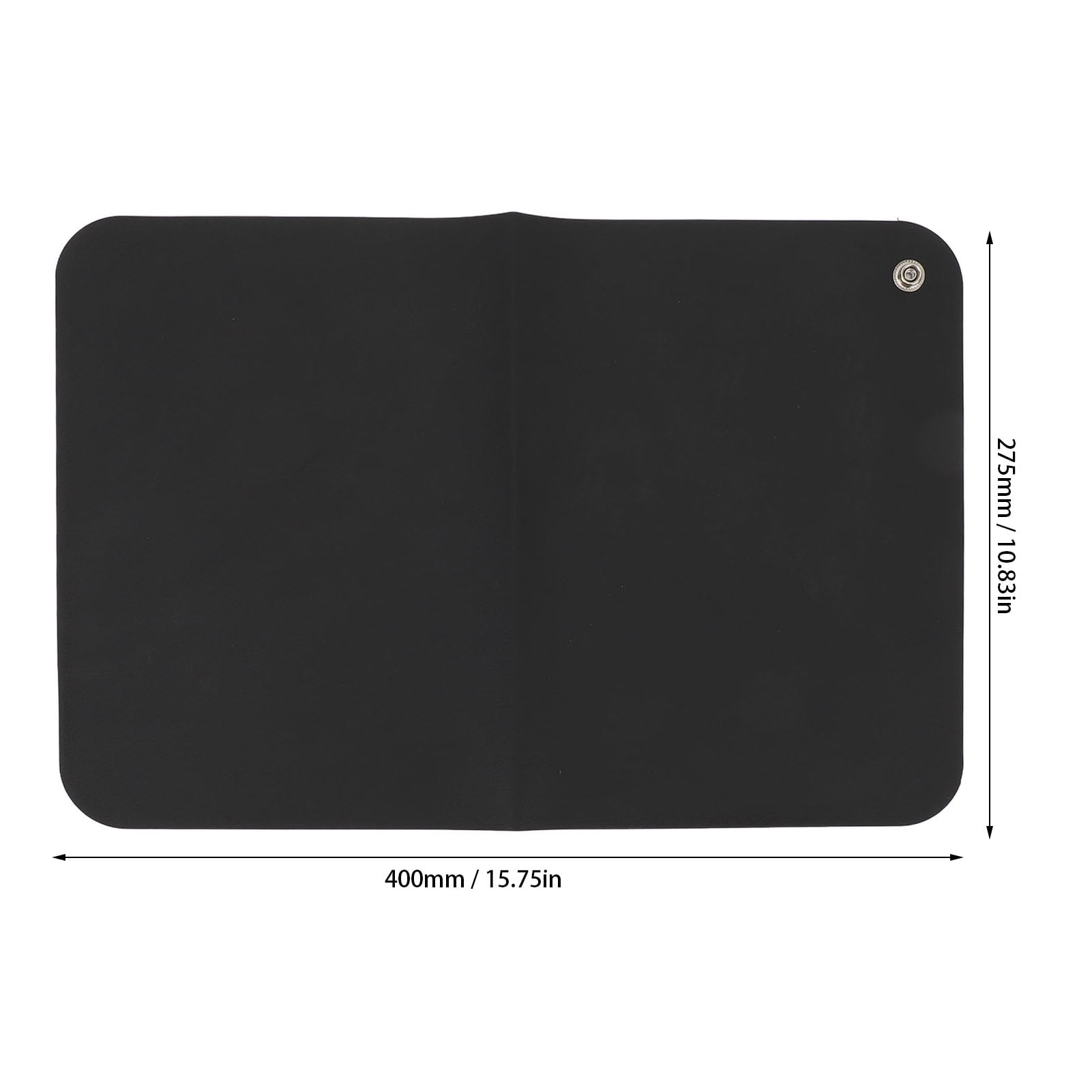 BOKYAN 10.83 x 15.75 in / 275 x 400 mm Grounding Mat Universal Earth Connected Conductive Pad for Table Desk Improve Energy Reduces Fatigue Grounded Sleeping Mat