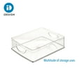 thumbnail image 4 of iDesign Plastic Cabinet and Pantry Storage Bin with Handles, Clear, 4 of 7