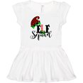 thumbnail image 3 of Inktastic Cute Elf Squad Girls Baby Dress, 3 of 5
