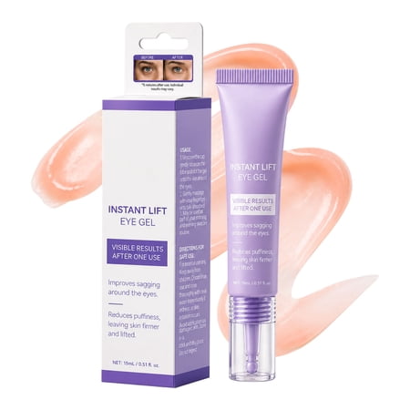 PiGOGI Lift Eye Gel for Puffiness Dark Circles and Wrinkles, Anti Aging Firming Care for Men and Women 15ml