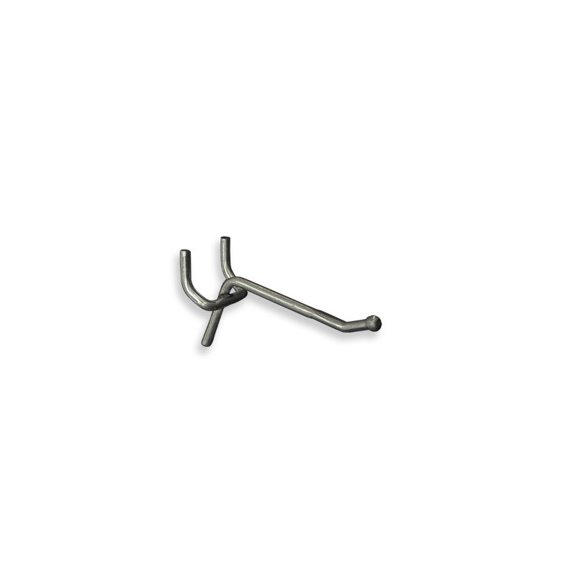 2" Metal Wire Hook: 0.148" Diameter, 50-Pack