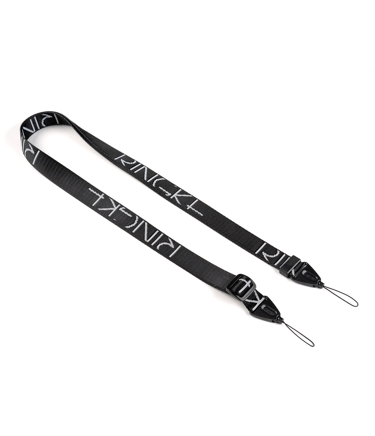 Ringke [Shoulder Strap] for Cell Phone Cases, Keys, Cameras & ID QuikCatch Lanyard Adjustable Crossbody String - Lettering Black