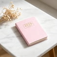 thumbnail image 4 of A7 English Schedule Notebook Portable Small Notebook Colorful Starlight Leather Planner Journal, 4 of 7
