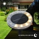 thumbnail image 2 of Lámpara solar LED para suelo, paquete de 4, 12 LED, iluminación solar para exteriores, resistente al agua IP68, luces de calle, luz enterrada para caminos, jardines, terrazas, patios y césped, 2 of 5