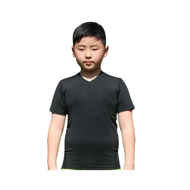 LANBAOSI Kids Compression Shirt Underwear Boys Youth Under Base
