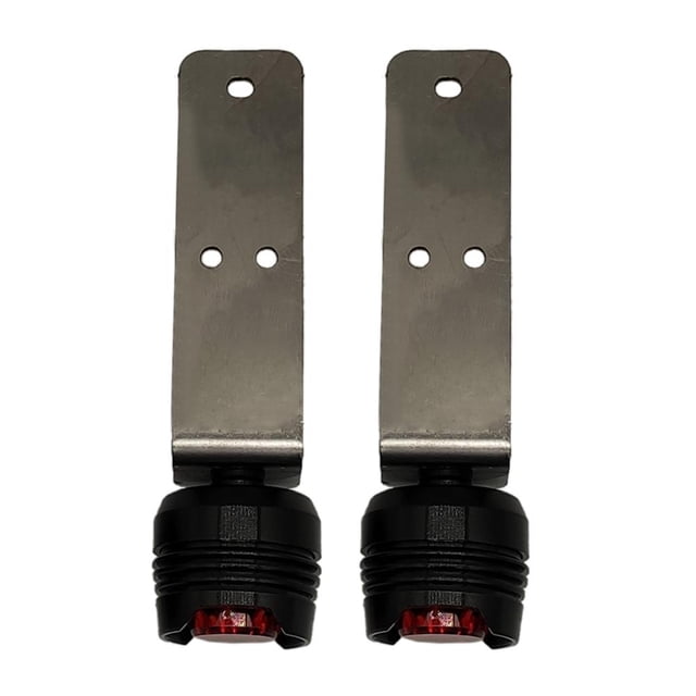 Accesorios para bicicletas 1 Juego de luces traseras para patinete eléctrico M365 1S lámpara de advertencia trasera color negro Barbie Nuevos Originales