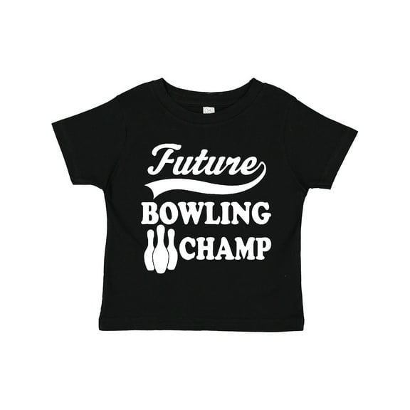 Inktastic Future Bowling Champ Childs Bowler Boys or Girls Toddler T-Shirt