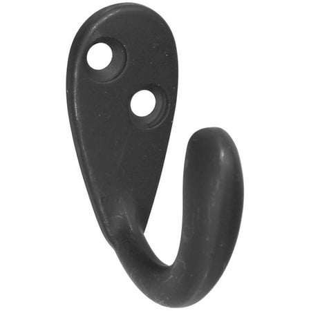 Stanley Hardware 806406 Oil Rubbed Bronze Single Robe Hook