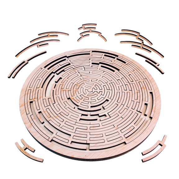 Torched Mind Bending Puzzle Time Continuum Puzzle 11.3"x11.3"x11.3"