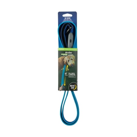 UPC: 0094664045682 | Nite Ize NIT-NDLR-03-R3 5 ft. 2020N NiteDog Rechargeable LED Leash  Blue LED