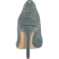 thumbnail image 3 of Sam Edelman Harriett Washed New Blue Pointed Toe Slip On Stiletto Heeled Pumps (Washed New Blue, 6), 3 of 6