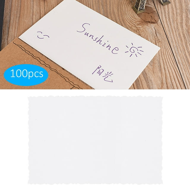 100Pcs Cover White Chipboard, Cover Card Stock, Brochures Pictures Posters Business Communications Printing Documents For Office Art Projects