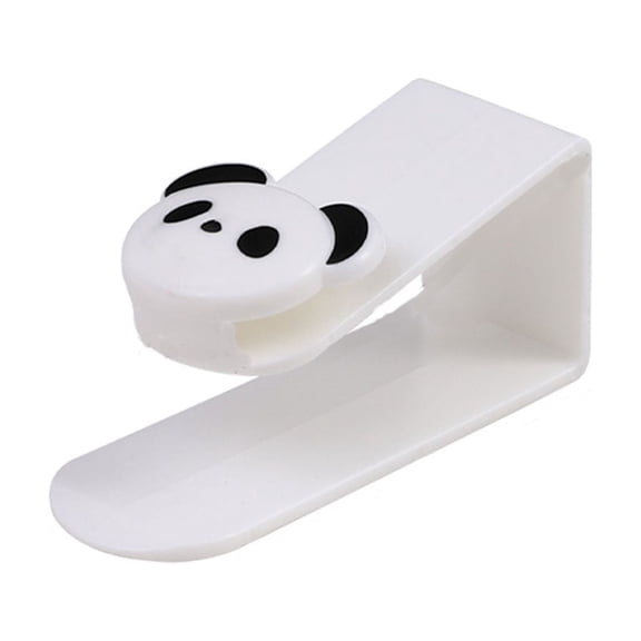 Garbage Bag Hooks 2-Piece Adhesive Hooks for Cabinet Door Back No-Drill Plastic Bag Holder Kitchen Wardrobe Shoe Cabinet Organizer