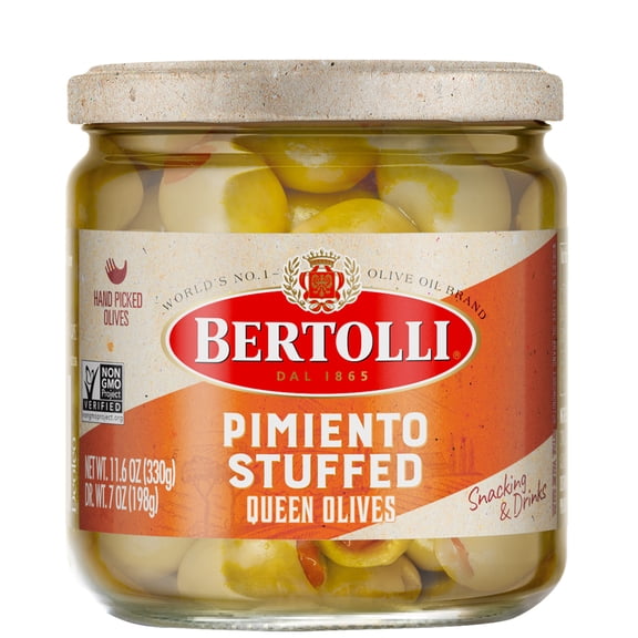 Bertolli Green Olives Pimiento Stuffed 7 oz