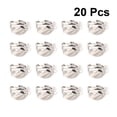 thumbnail image 4 of 20pcs Ear Clips on Earrings Converter Flat Round Earring Components Jewelry Tools for DIY Earring None Pierced Ears(10mm, 4 of 7