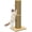 Yellow, variant on Cat Scratching Post , Large Diameter Natural Sisal Cat Scratch Post, Scratch-Resistant and Durable Tall Cat Scratcher for Indoor Cats, Protect Your Furniture