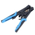 thumbnail image 3 of Coaxial Cable Crimper, Multifunctional Compression Connector Convenient Lock Energy Saving Alloy Steel + Plastic  For RG59 Cables, 3 of 8