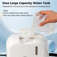 thumbnail image 6 of 1500W Powerful Steam Cleaner with 3 Bar Pressure 356 ° F Max Temp, 2-Level Adjustable Steam Control 34 oz Large Tank for Cars Upholstery Kitchen Bathroom Tiles, Portable Steam Cleaning Machine White, 6 of 10