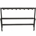 thumbnail image 4 of 7-Guitar Rack Stand - Foldable Design, Sturdy Alloy Resin Construction for Acoustic/Electric/Bass Guitars, Black, 4 of 11