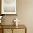 thumbnail image 3 of 10 piezas de cruz de madera para decoración de cruces de madera, figura decorativa para manualidades, 3 of 7