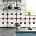 thumbnail image 4 of 40Pcs Wood Grain Pattern Tile Sticker Self Adhesive Tiles Art Diagonal 3D Floor Sticker for Bathroom Kitchen Decor,40 x Diagonal Wall Sticker,gray, 4 of 9