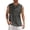 Dark Gray, variant on WIZUTIZ Men's Tank Tops Cotton Linen Shirts Casual Sleeveless Shirt Lace Up Beach Hippie Tank Top, S-5XL
