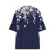 thumbnail image 4 of Fiudx Ofertas Relámpago Blusa Holgada con Estampado de Manga Corta Informal a La Moda para Mujer, 4 of 5