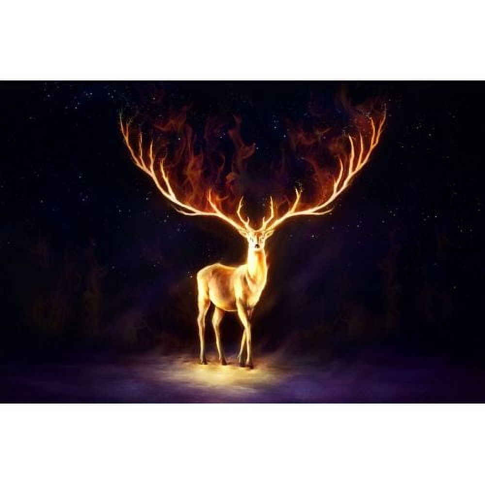 "Firewalker" Painting Print on Canvas