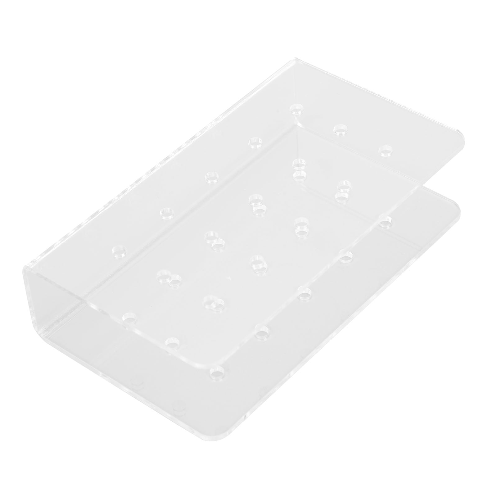 Demonsen Lollipops Holder,2‑Layer Rectangular Cake Stand with Hole