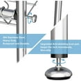 thumbnail image 4 of Over The Sink Dish Drying Rack,2 Tier 304 Stainless Steel Dish Rack Over Sink with Utensil Holder Cutting Board Holder for Kitchen Counter (Silver), 4 of 8