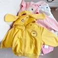 thumbnail image 2 of Sudadera con capucha para niños de Sanrio, Kawaii My Melody, Kuromi, Cinnamoroll, con cremallera, manga larga, abrigo cálido, sudadera con capucha de peluche Purin para niñas, regalo, 2 of 5