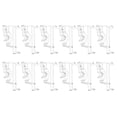 thumbnail image 1 of Paquete de 12 clips de valance transparentes de 2 pulgadas, soporte retenedor de valance para persianas horizontales, Estilo 9, 1 of 6
